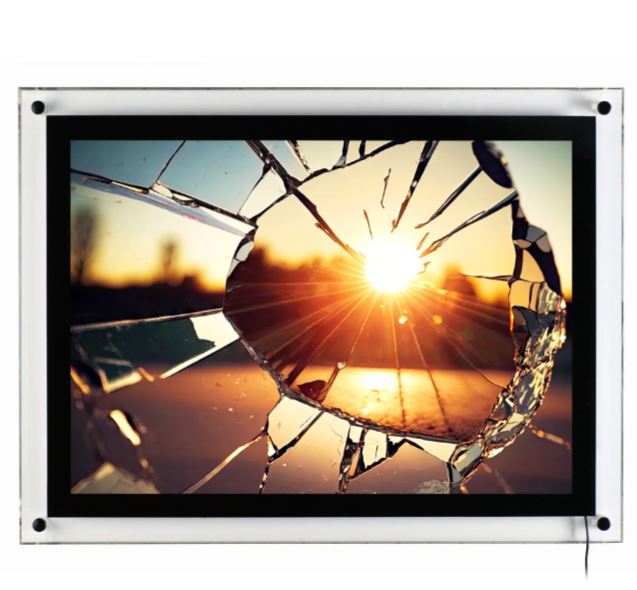 100247 med ramme i sort