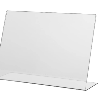 Klassisk plakatholder "L" | Format liggende A3 - A8