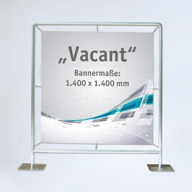 Frittstående bannerstativ for ute- og innebruk. Frittstående bannerstativ for ute- og innebruk.