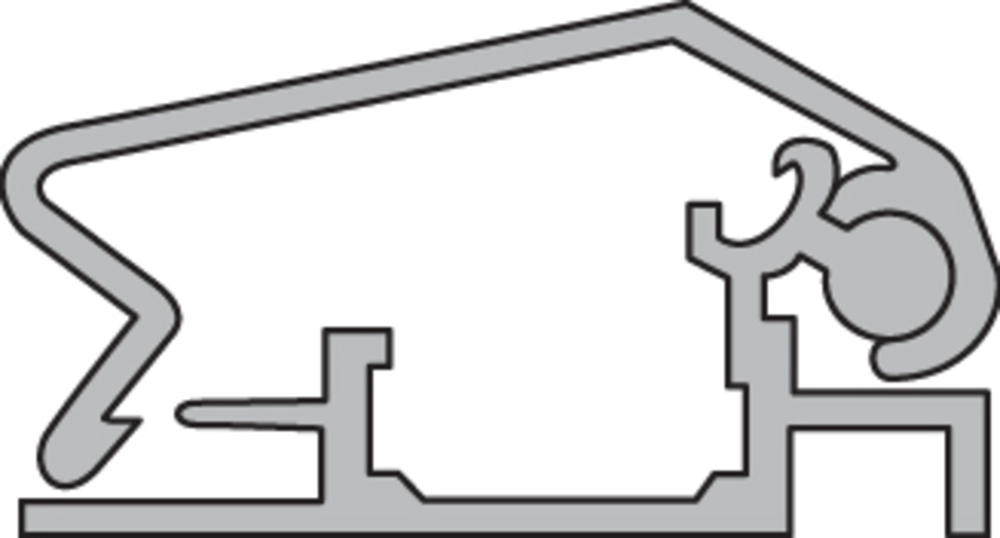 Gatebukk for utebruk med plastlomme-