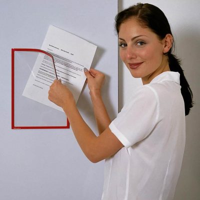 Magnetisk plakatholder | Format A2 – A5 i ulike farger