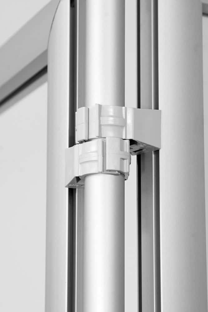 Plakatvegg i aluminium (multi)-detalj