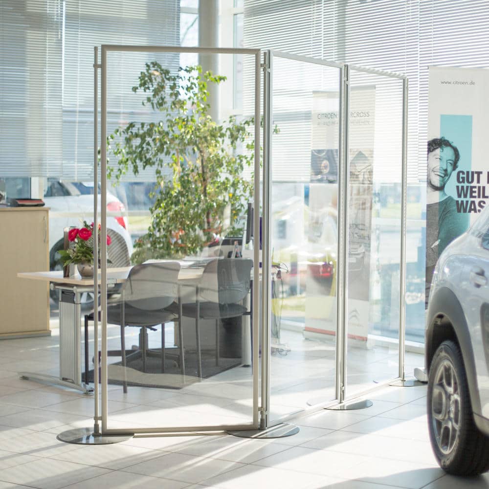 Plakatvegg i aluminium (multi)-fremvisning