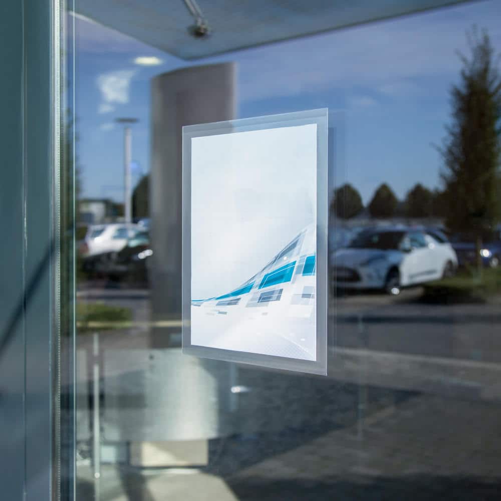 Statisk plakatlomme-