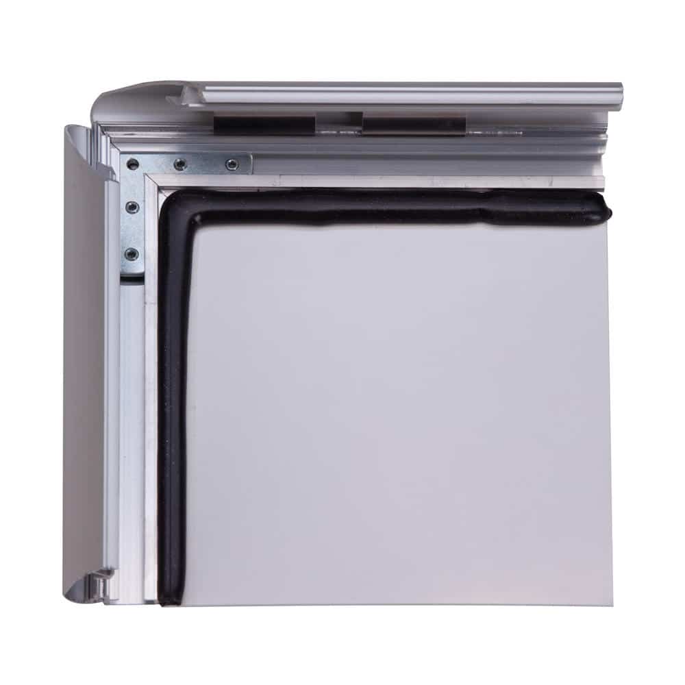 Vanntett klikkramme med lås. Art # 50.0151.9-1