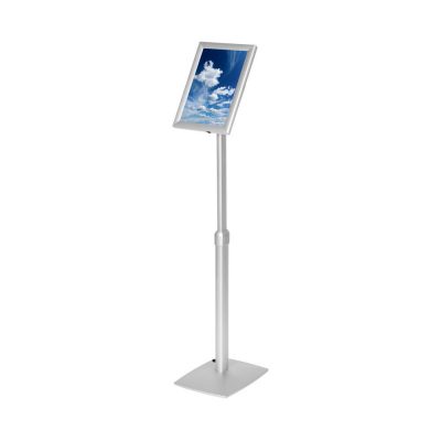 LED plakatholder med teleskopstang | til format A3 og A4