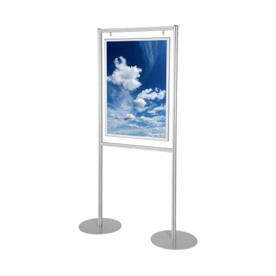 LED dobbeltsidig plakatholder | til format A1