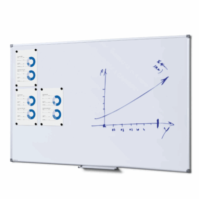 Whiteboard - magnetisk og til merkepenn