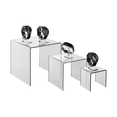 Akryl U-display | sett a 3 stk