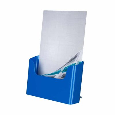 Color brosjyreholder | format A4, A5 og 1/3 A4 i 6 farger