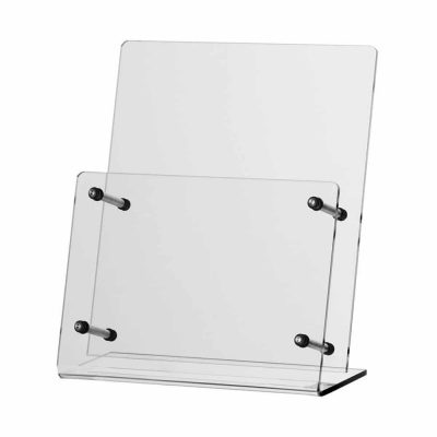 Brosjyreholder designmodell | format stående A4, A5 og 1/3 A4