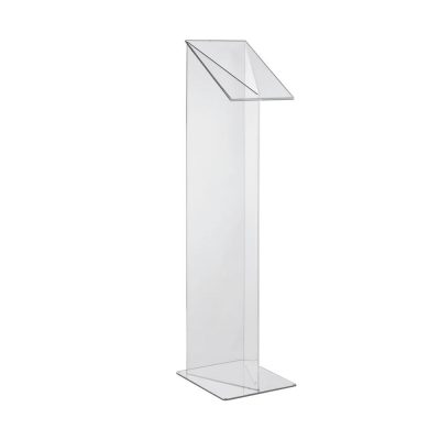 Podium i glassklar akryl |  Til format A4